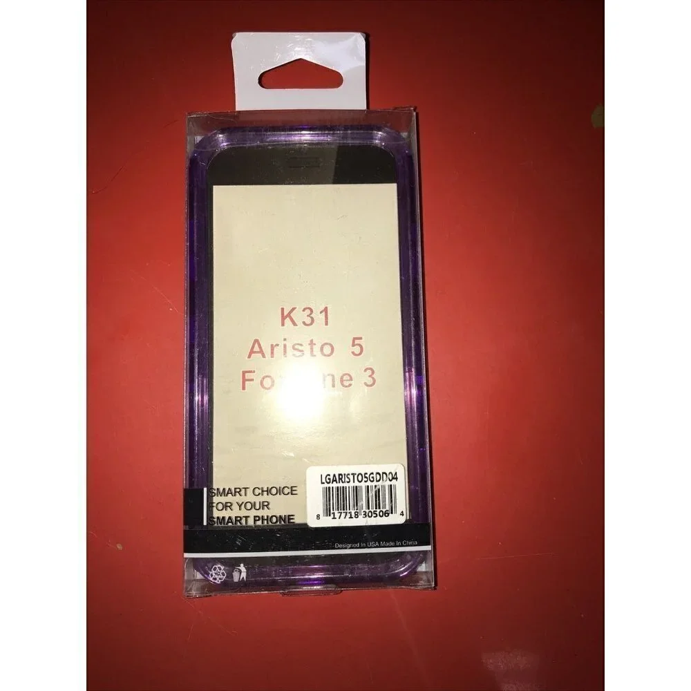 For LG Aristo 5 / K31 - Transparent Clear Heavy Duty Impact Rubber Armor Case